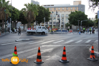 يافا: بسبب سوء الأحوال الجوية - البلدية توقف سباق الدراجات الهوائية في المدينة